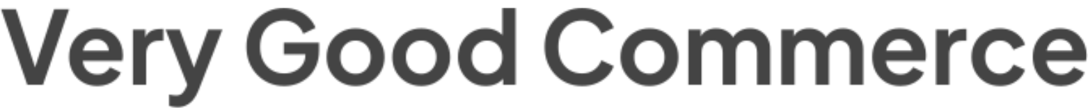 Very Good Commerce logo