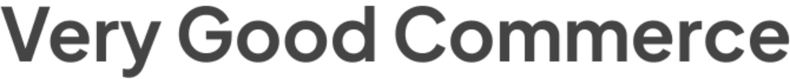 VeryGoodCommerce
